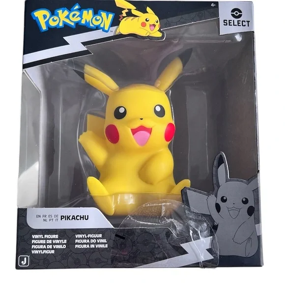 Pokemon Select Charmander, Chikorita, Pikachu, Riolu Figures - Picture 2 of 11